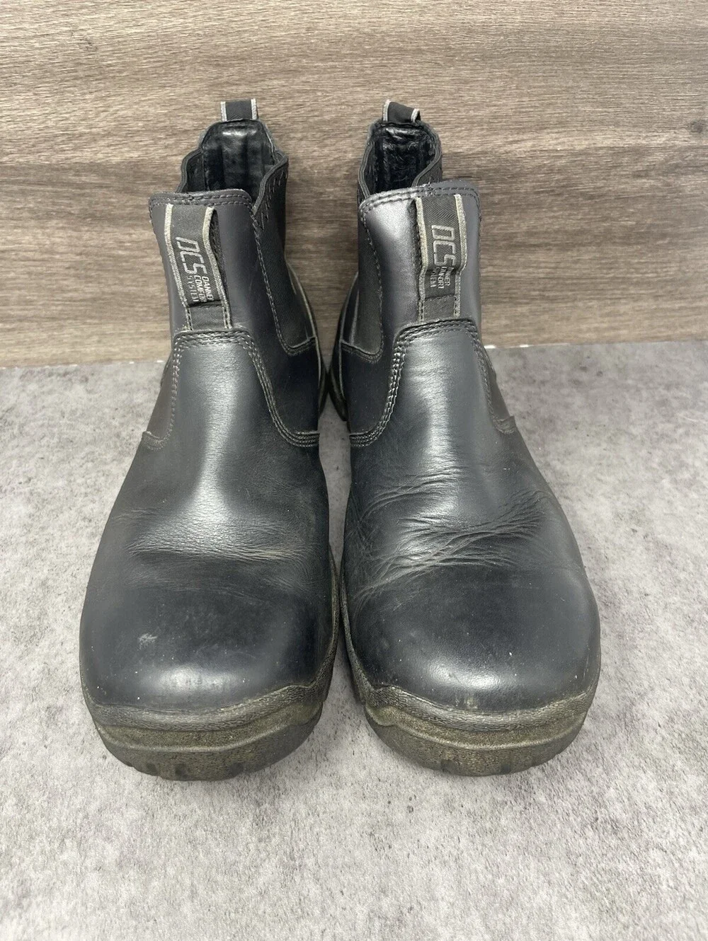 DANNER Lookout Station Office 5.5 Tactical Black Leather Slip On Size 11